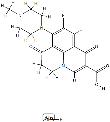 rufloxacin sulfoxide Structural
