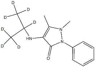 IsopropylaMinoantipyrine-D6
IPAA-D6
RaMifenazon-D6 Structural