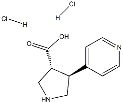 (±)-trans-4-(4-pyridinyl)-pyrrolidine-3-carboxylic acid2HCl