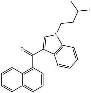 JWH 018 N-(3-methylbutyl) isomer Structural