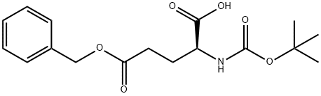 Boc-L-Glutamic acid 5-benzylester Structural