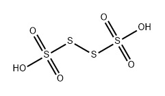 Tetrathionic Acid Structural