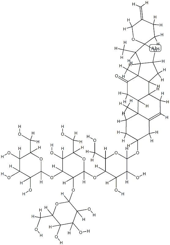 spiroakyroside Structural