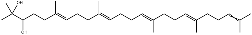 Squalene-2,3-diol Structural