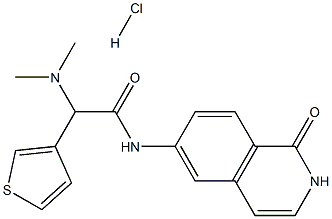 Verosudil Hydrochloride Structural