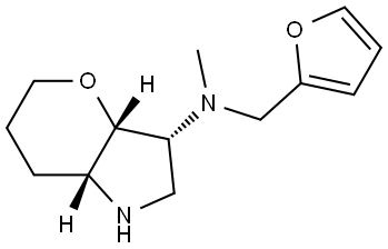 Rel-(3R,3As,7Ar)-N-(Furan-2-Ylmethyl)-N-Methyloctahydropyrano[3,2-B]Pyrrol-3-Amine Structural