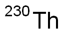 THORIUM230 Structural