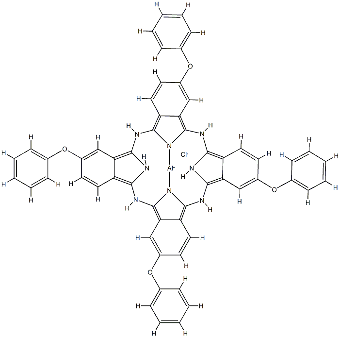 ALUMINUM 2,9,16,23-TETRAPHENOXY-29H,31H- PHTHALOCYANINE CHLORIDE