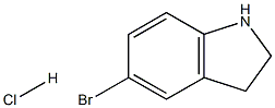 5-BroMo-2,3-dihydro-1H-indolehydrochloride Structural