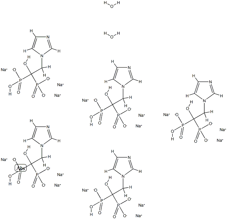 Trisodium salt hydrate  Structural