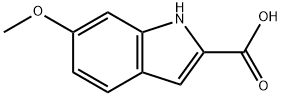 6-METHOXY-1H-INDOLE-2-CARBOXYLIC ACID Structural