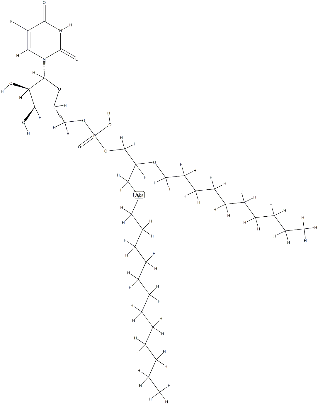 Fosfluridine tidoxil Structural