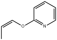 Pyridine,2-[(1Z)-1-propenyloxy]-(9CI) Structural