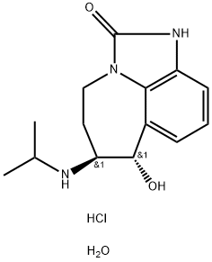 Zilpaterol Hydrochloride Structural