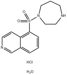Fasudil Hydrochloride Hydrate Structural