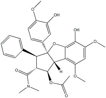 Rocaglamide I Structural