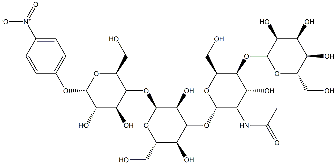 Gal beta(1-4)GlcNAc beta(1-3)Gal beta(1-4)Glc-beta-pNP Structural