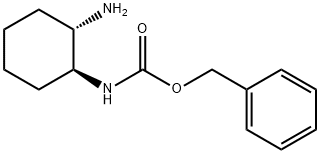 TRANS (1S,2S)-1N-CBZ-CYCLOHEXANE-1,2-DIAMINE Structural