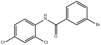 3-bromo-N-(2,4-dichlorophenyl)benzamide Structural