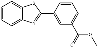 METHYL 3-(BENZO[D]THIAZOL-2-YL)BENZOATE Structural