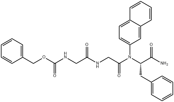 Z-Gly-Gly-Phe-βNA Structural