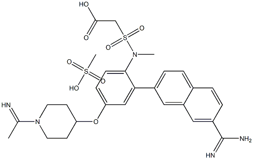 YM-60828 (MsOH salt) Structural