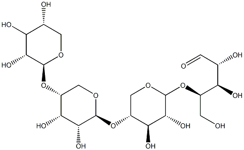 Xylotetraose Structural