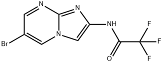 N-(6-Bromoimidazo[1,2-A]Pyrimidin-2-Yl)-2,2,2-Trifluoroacetamide(WXC01305) Structural
