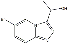 IMidazo[1,2-a]pyridine-3-Methanol, 6-broMo-α-Methyl- Structural
