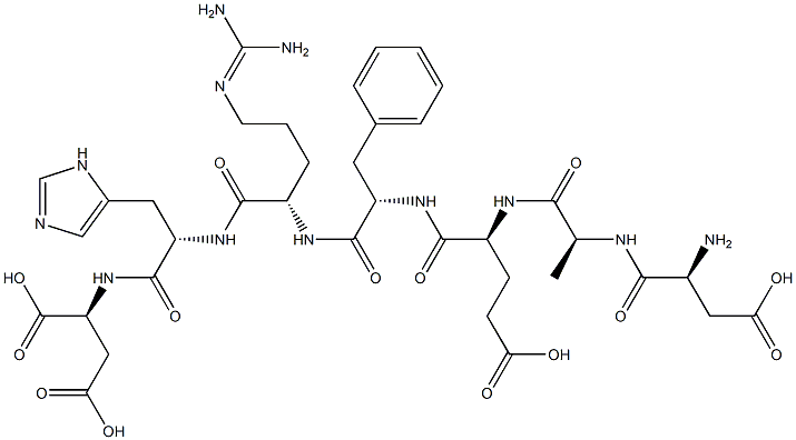 Human beta-amyloid protein 42 (1-7) Structural