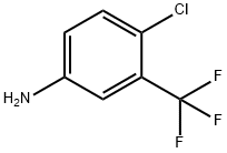 4-Chloro-alpha,alpha,alpha-trifluoro-m-toluidine Structural