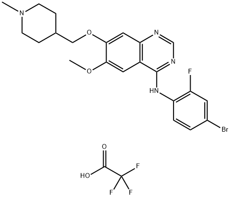 ZD 6474 trifluoroacetate Structural