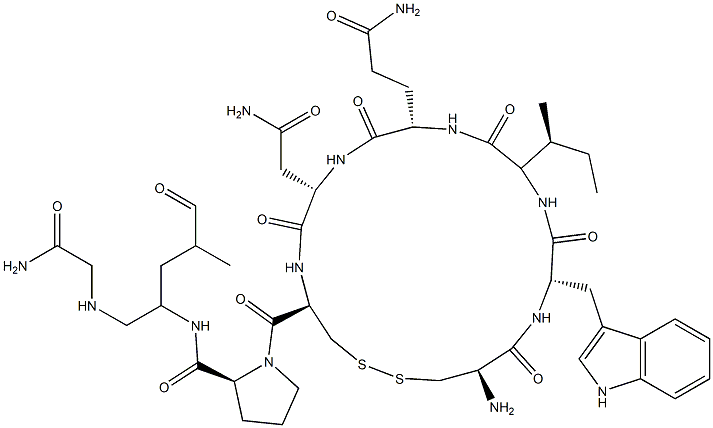 Oxytocin, 2-L-tryptophan- Structural