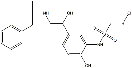 Zinterol hydrochloride Structural