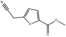 methyl 5-(cyanomethyl)-2-furoate Structural