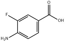 4-AMINO-3-FLUOROBENZOIC ACID Structural