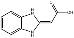 delta2,alpha-Benzimidazolineacetic acid (8CI) Structural