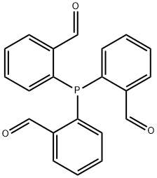 tris(2-carboxaldehyde)triphenylphosphine Structural