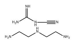 Guanidine, cyano-, polymer with N-(2-aminoethyl)-1,2-ethanediamine Structural