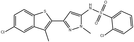 RNA Polymerase III Inhibitor Structural