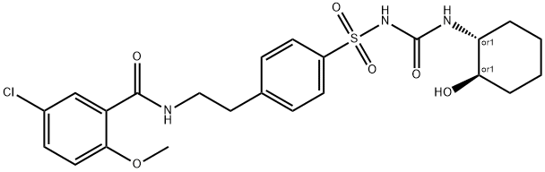rac trans-2-Hydroxy Glyburide Structural