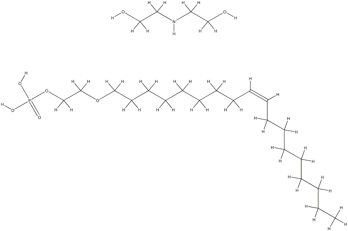 DEA-OLETH-3 PHOSPHATE Structural