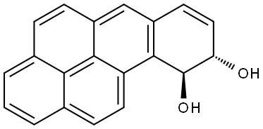 BENZO(A)PYRENE-9,10-DIHYDRODIOL Structural