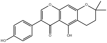 Dihydroalpinumisoflavone Structural