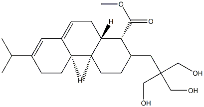 Resin acids and Rosin acids, hydrogenated, esters with pentaerythritol Structural