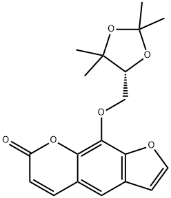 Heraclel acetonide Structural