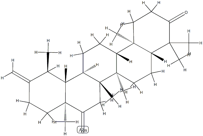 Urs-20(30)-ene-3,16-dione Structural