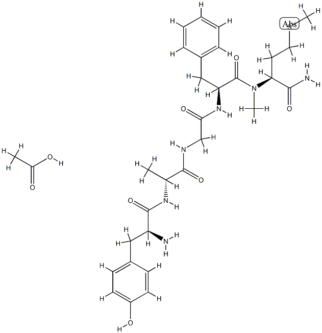 MetkephaMide acetate Structural