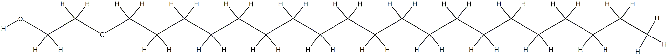 Polyoxyethylene monoeicosyl ether Structural