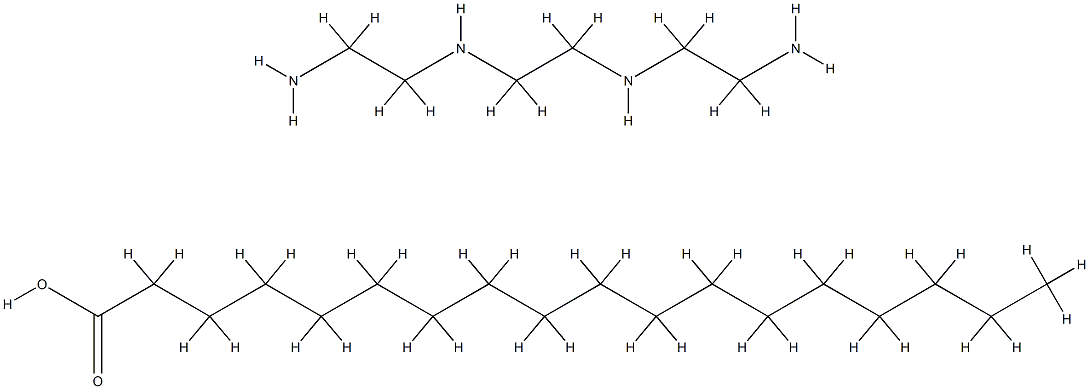 Octadecanoic acid, reaction products with triethylenetetramine Structural